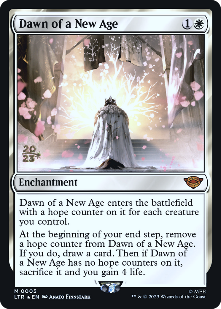 Image of Dawn of a New Age (PRE-005) - Tales of Middle-earth Promos Foil