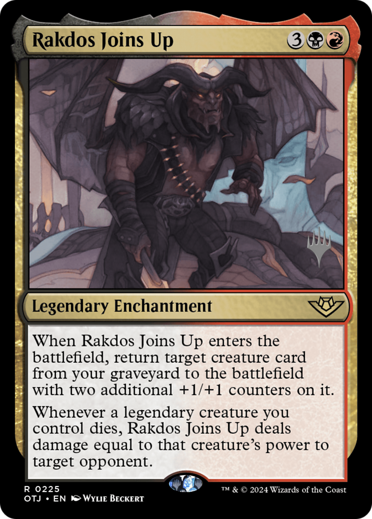 Image of Rakdos Joins Up (PPOTJ-225) - Outlaws of Thunder Junction Promos Foil