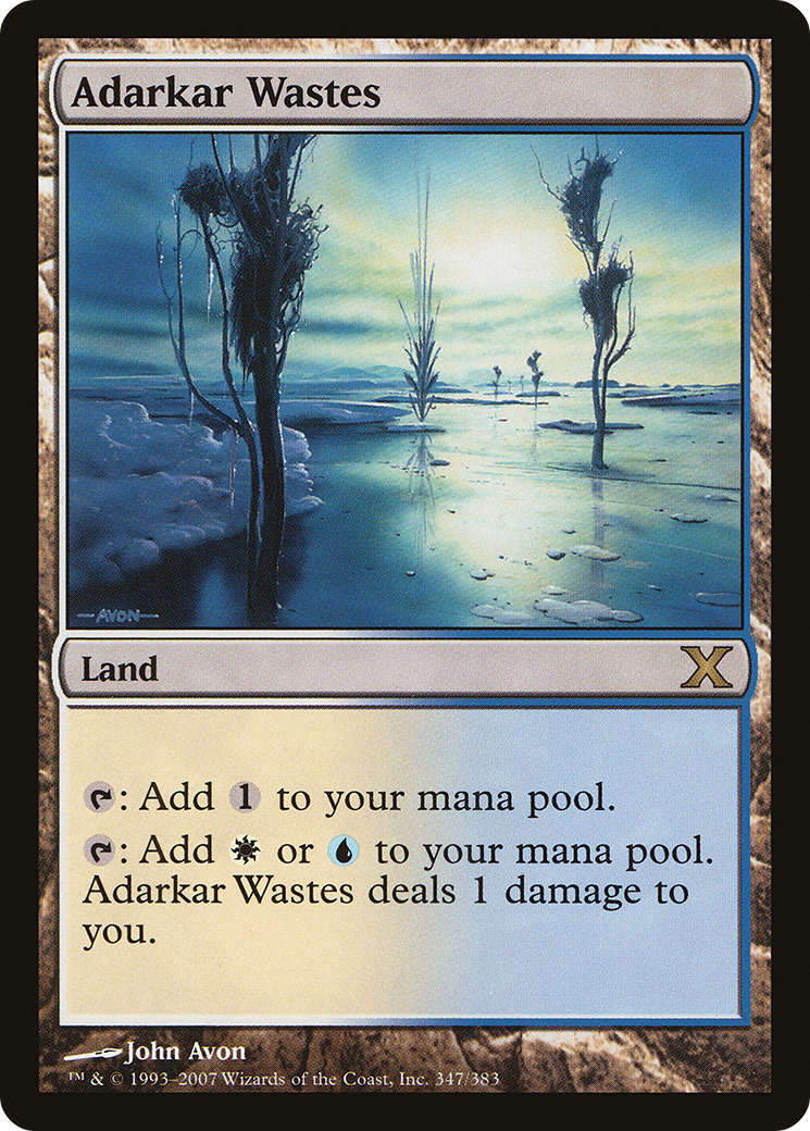 Image of Adarkar Wastes (10E-347) - Tenth Edition