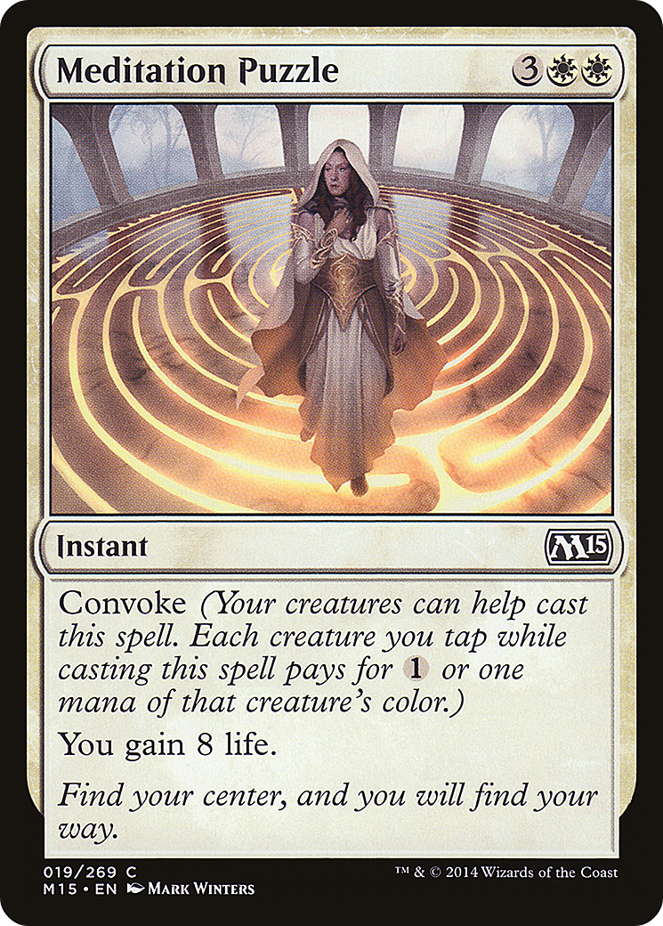 Image of Meditation Puzzle (M15-019) - Magic 2015