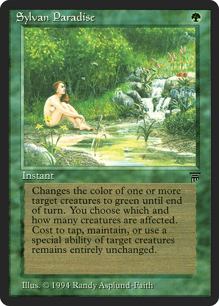 Image of Sylvan Paradise (LEG-) - Legends