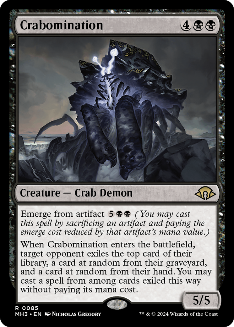 Image of Crabomination (MH3-085) - Modern Horizons 3 Foil
