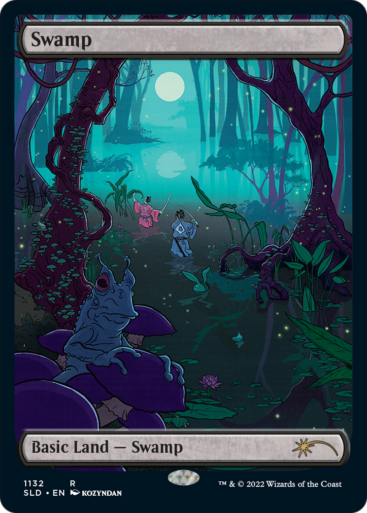 Image of Swamp (1132) (SLD-1132) - Secret Lair Drop