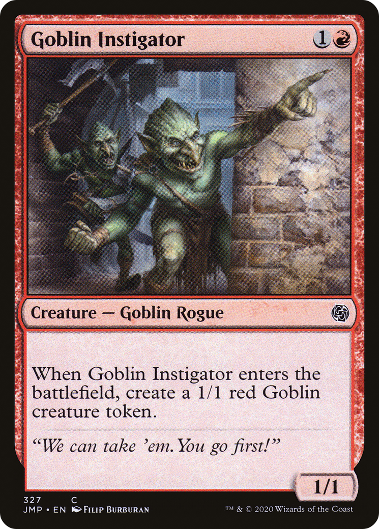 Image of Goblin Instigator (JMP-327) - Jumpstart