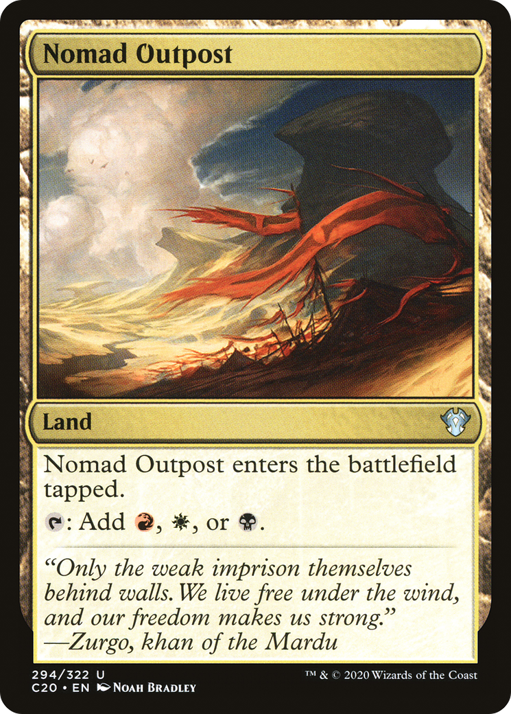 Image of Nomad Outpost (C20-294) - Commander 2020
