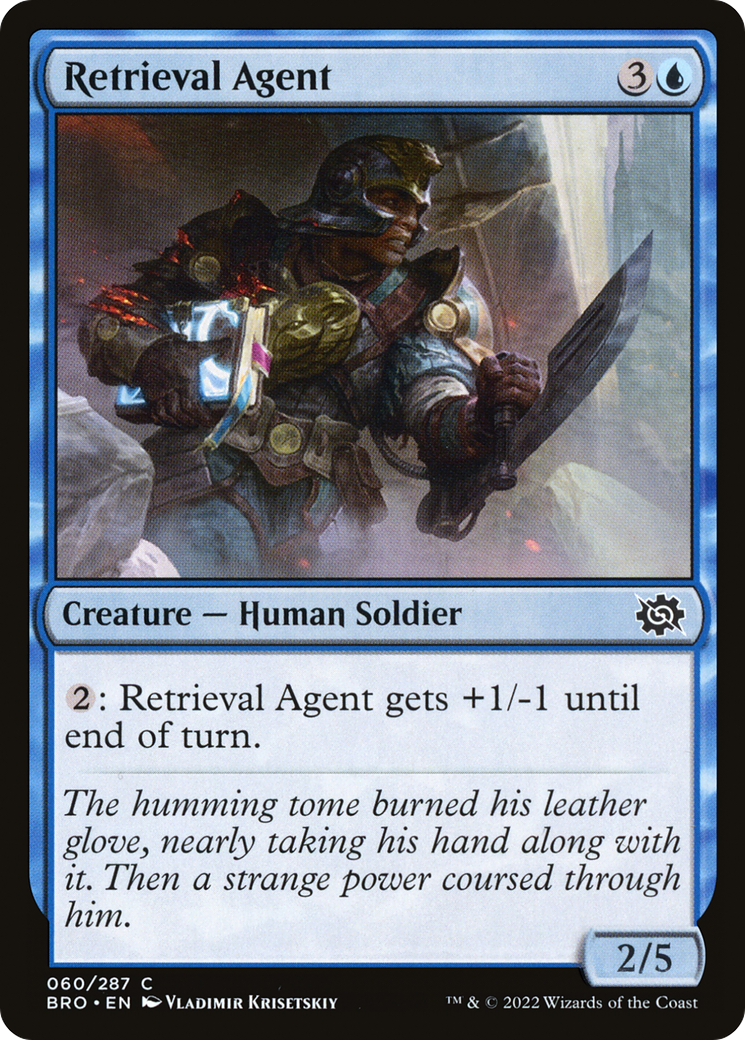 Image of Retrieval Agent (BRO-060) - The Brothers' War