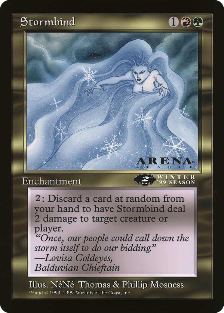 Image of Stormbind (OLEP-064) - Oversized League Prizes