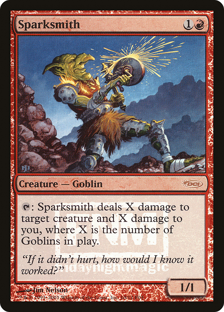 Image of Sparksmith (FNM-) - Friday Night Magic 2003 Foil