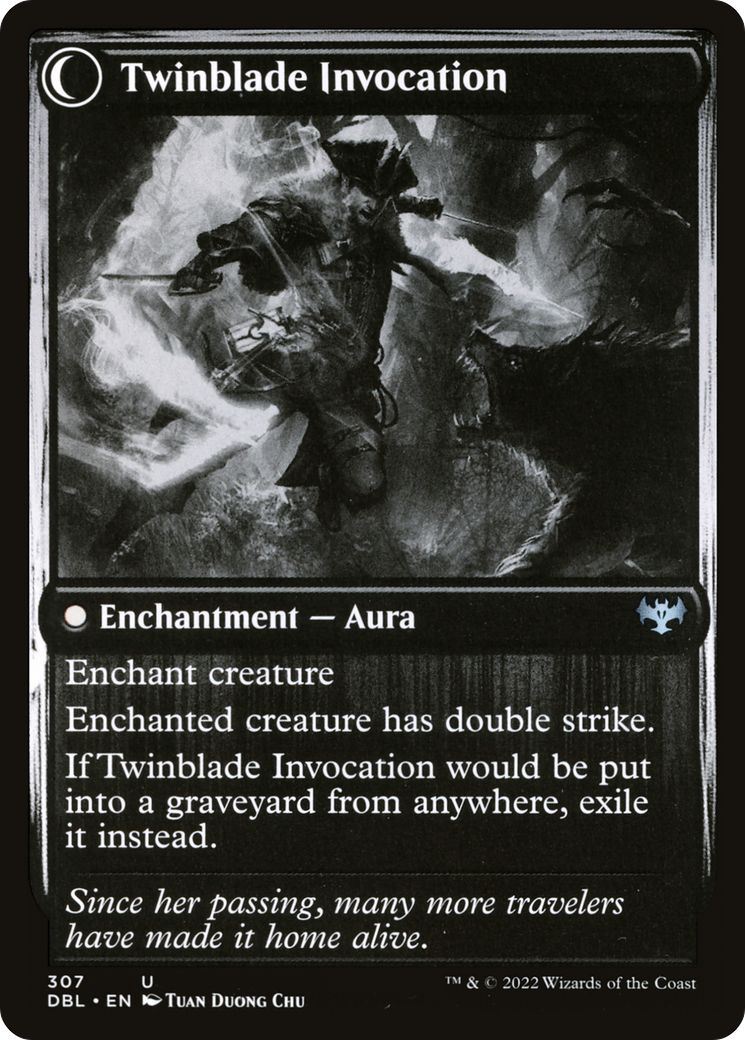 Image of Twinblade Geist (DBL-307) - Innistrad: Double Feature: (Double Faced Transform)