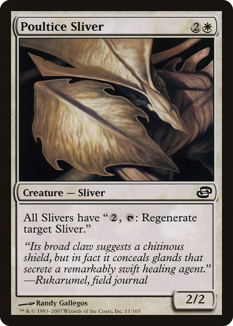 Image of Poultice Sliver (PLC-011) - Planar Chaos