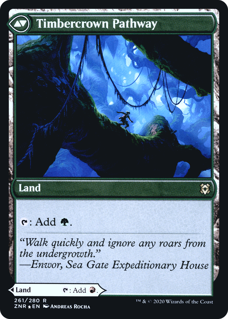 Image of Cragcrown Pathway (PRE-261) - Zendikar Rising Promos Foil