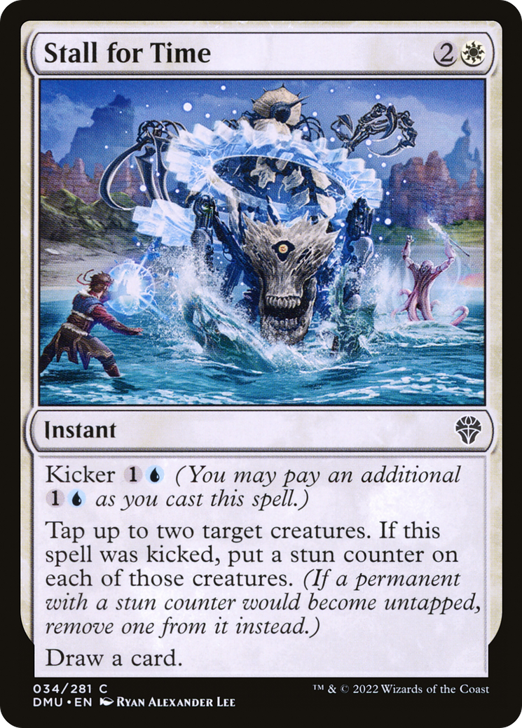 Image of Stall for Time (DMU-034) - Dominaria United Foil