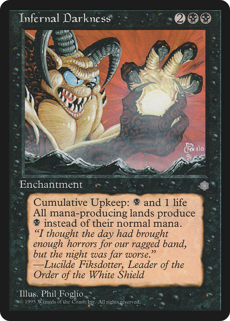 Image of Infernal Darkness (ICE-023) - Ice Age