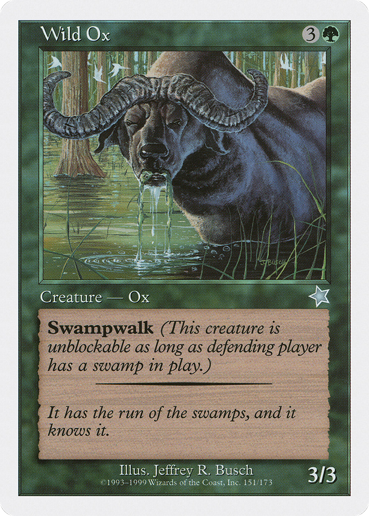Image of Wild Ox (S99-151) - Starter 1999