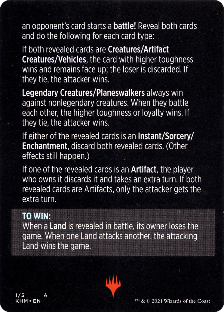 Image of Base Race // Base Race (cont'd) (MKHM-001) - Kaldheim Minigames