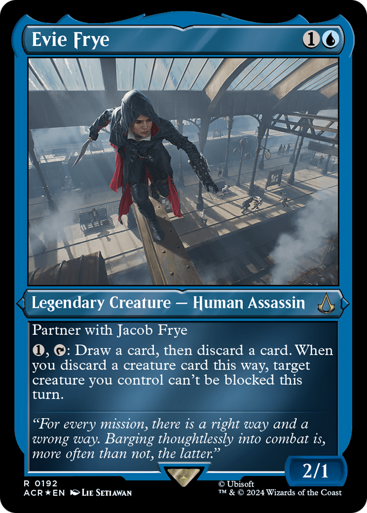 Image of Evie Frye (ACR-192) - Assassin's Creed Etched Foil