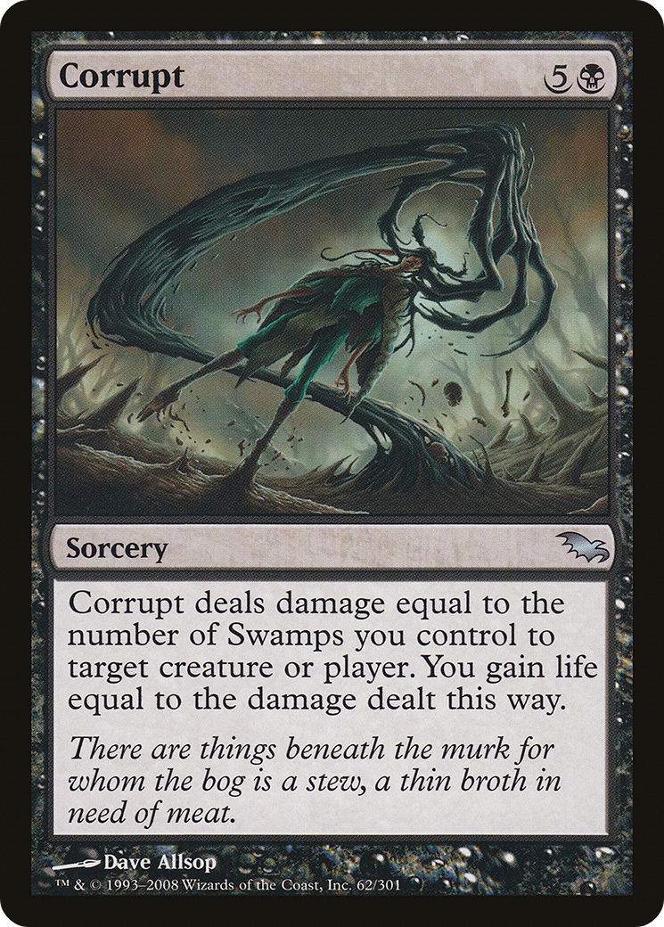 Image of Corrupt (SHM-062) - Shadowmoor Foil