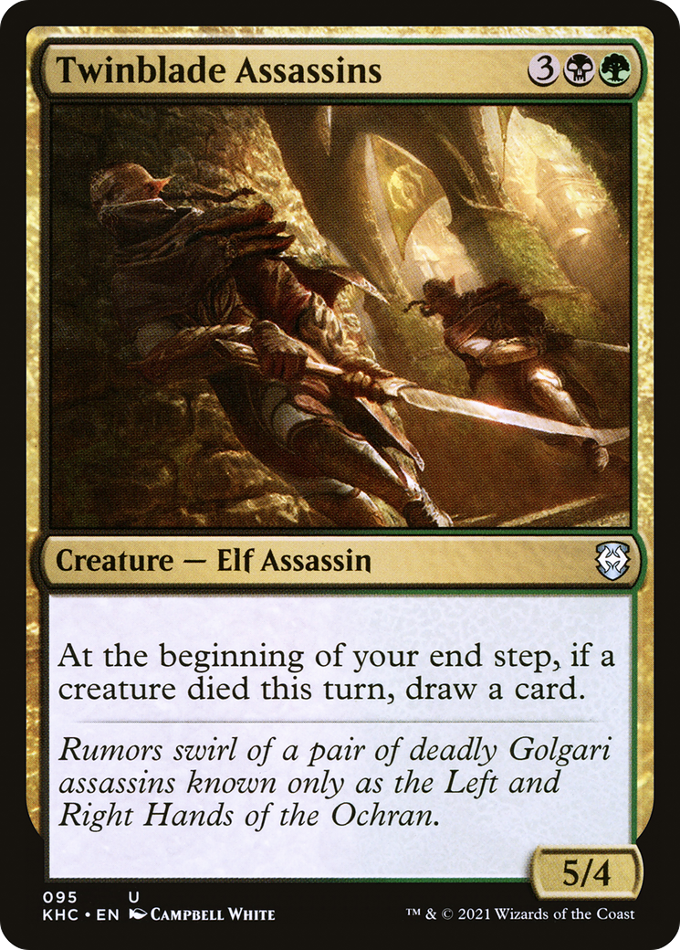 Image of Twinblade Assassins (KHC-095) - Kaldheim Commander