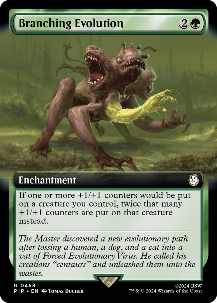 Image of Branching Evolution (Extended Art) (PIP-468) - Fallout: (Extended Art) Foil