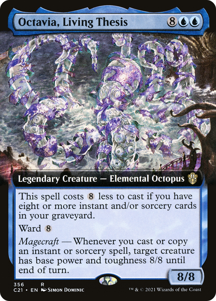 Image of Octavia, Living Thesis (Extended Art) (C21-356) - Commander 2021: (Extended Art)