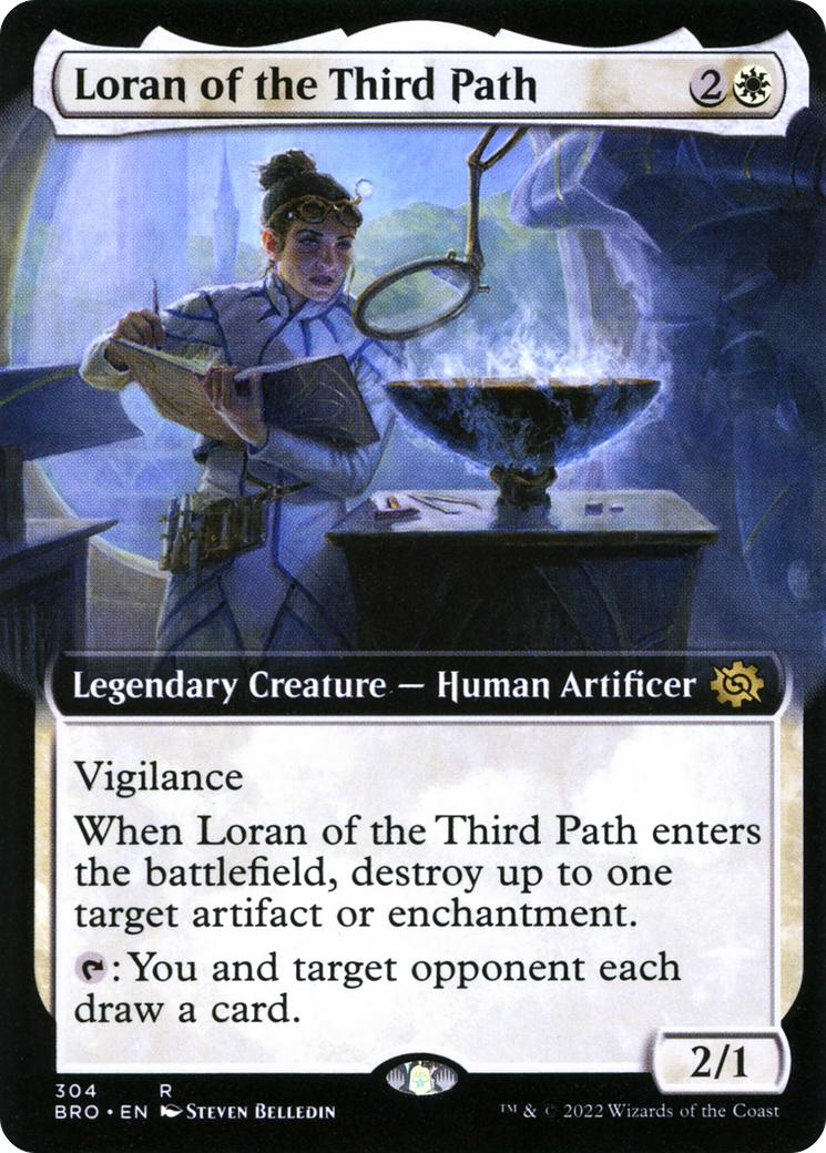 Image of Loran of the Third Path (Extended Art) (BRO-304) - The Brothers' War: (Extended Art) Foil