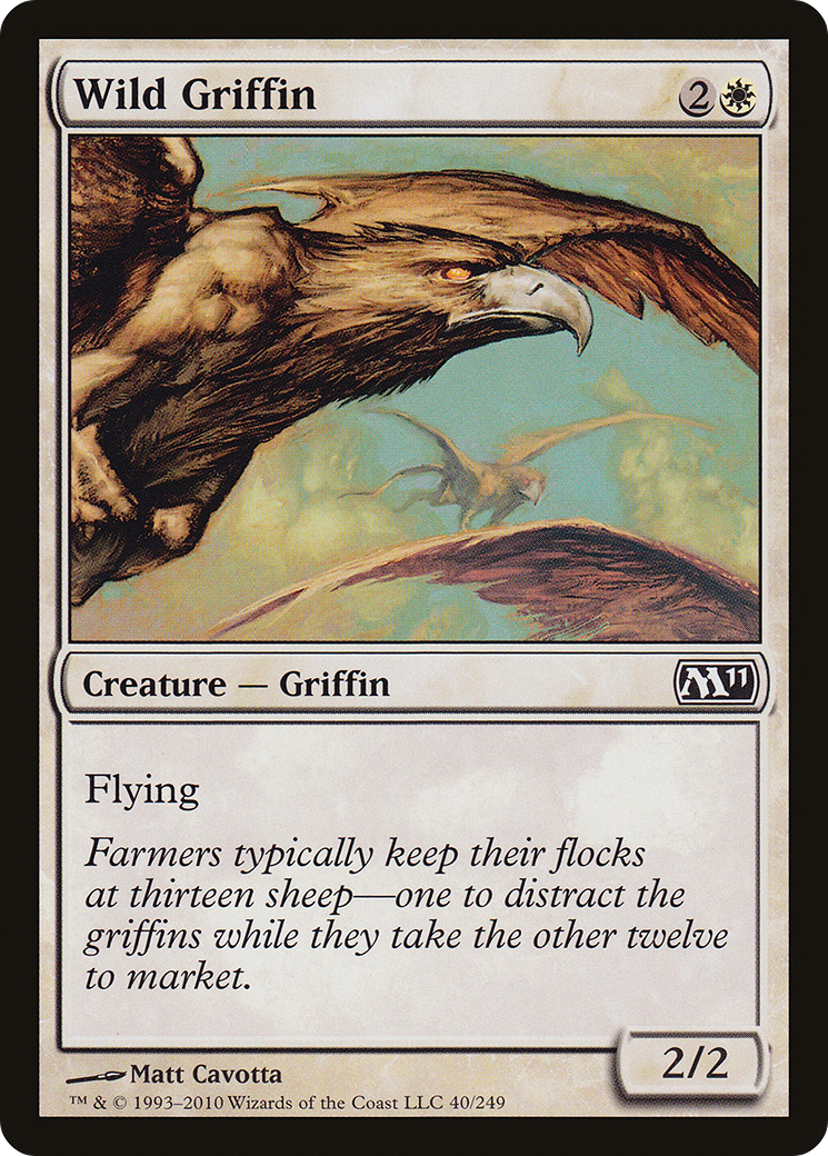 Image of Wild Griffin (M11-040) - Magic 2011