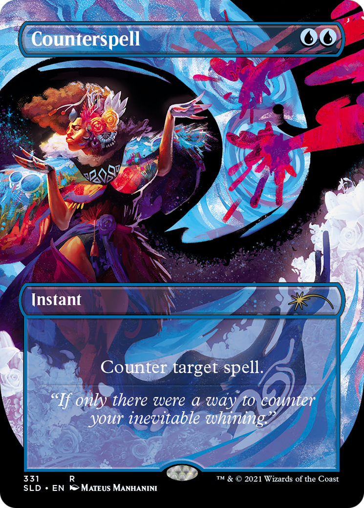 Image of Counterspell (331) (SLD-331) - Secret Lair Drop (Borderless)