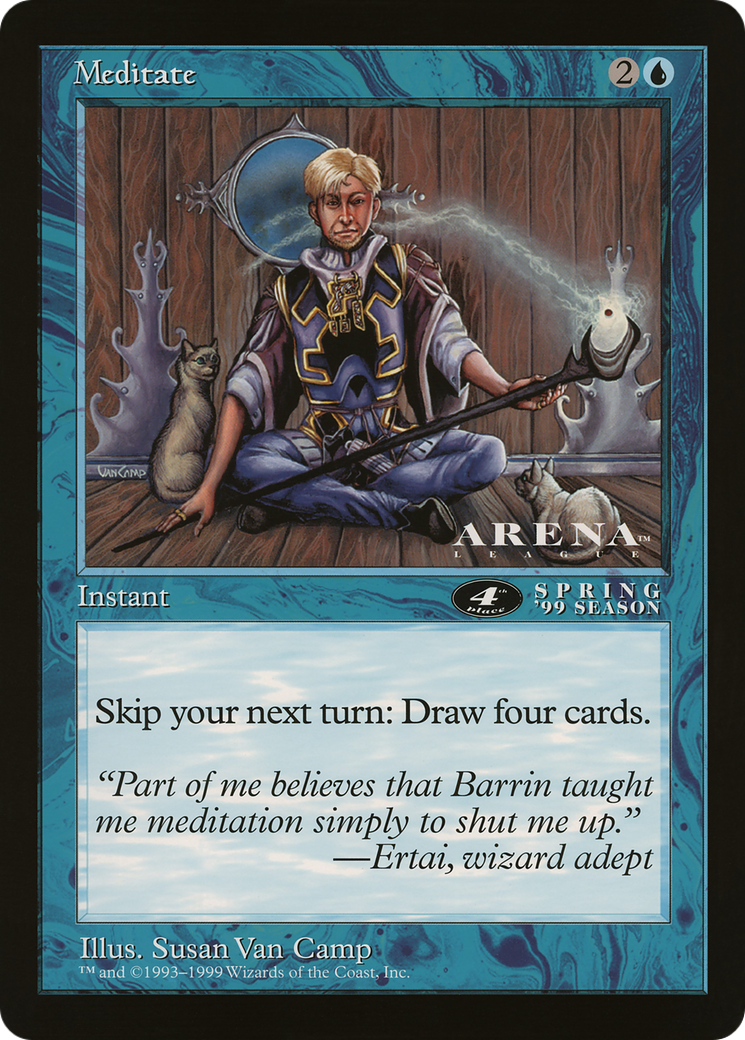 Image of Meditate (OLEP-077) - Oversized League Prizes