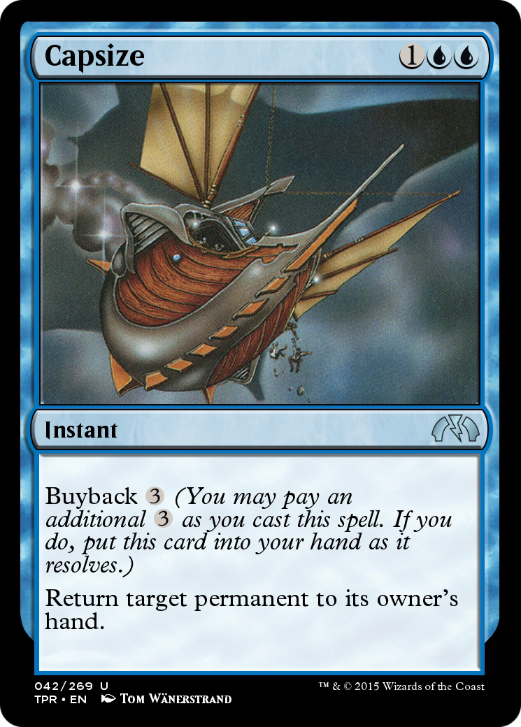 Image of Capsize (TPR-042) - Tempest Remastered Foil