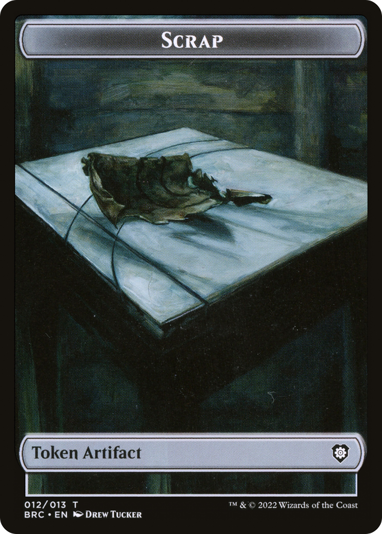 Image of Scrap (TBRC-012) - The Brothers' War Commander Tokens Foil