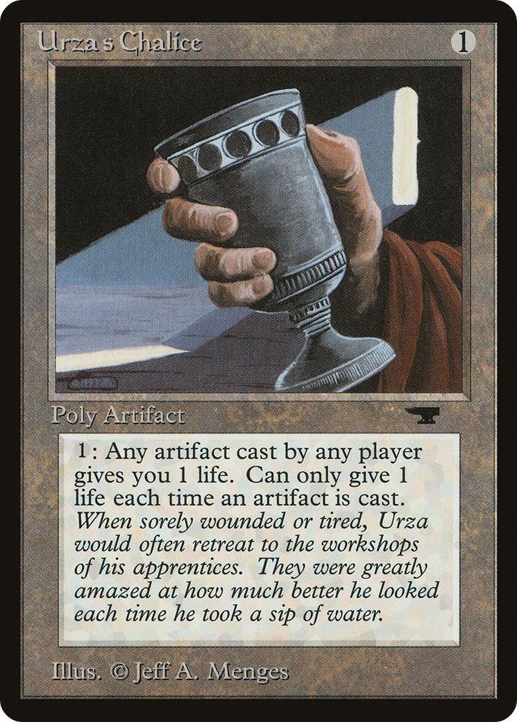 Image of Urza's Chalice (ATQ-) - Antiquities