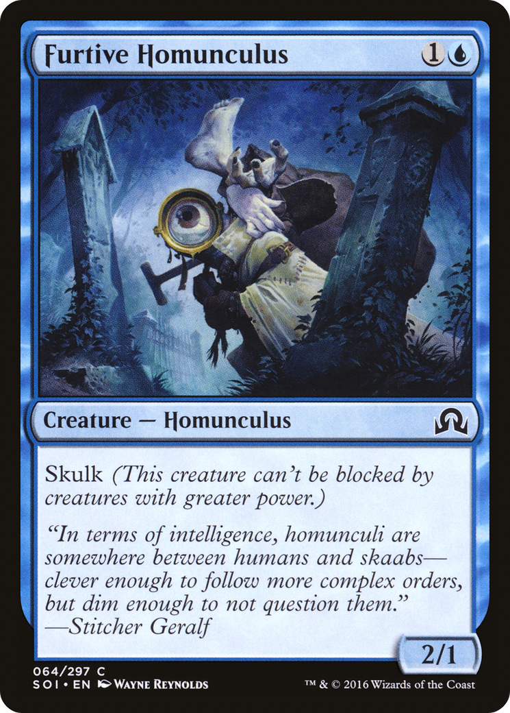 Image of Furtive Homunculus (SOI-064) - Shadows over Innistrad