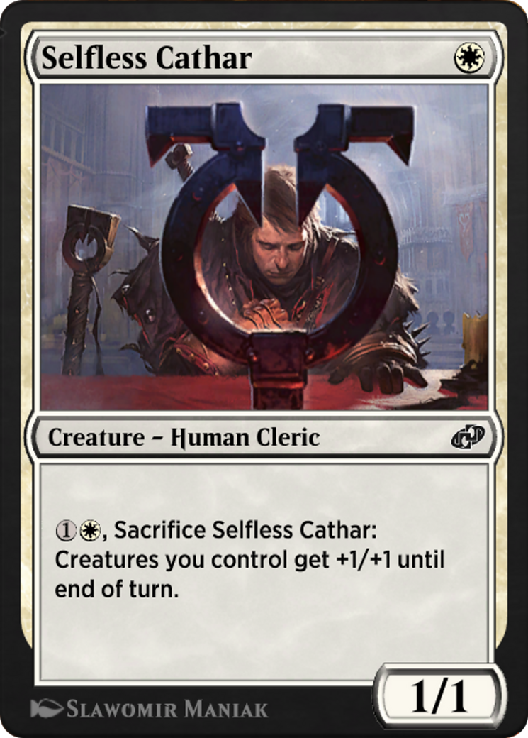 Image of Selfless Cathar (J21-126) - Jumpstart: Historic Horizons