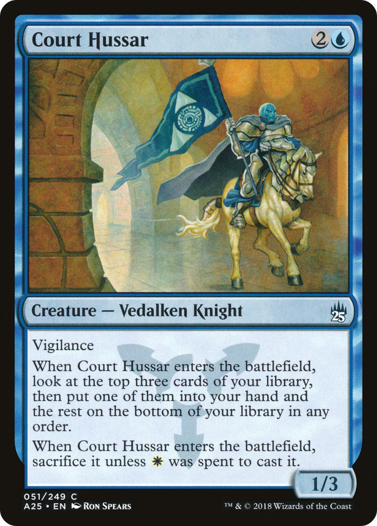 Image of Court Hussar (A25-051) - Masters 25 Foil