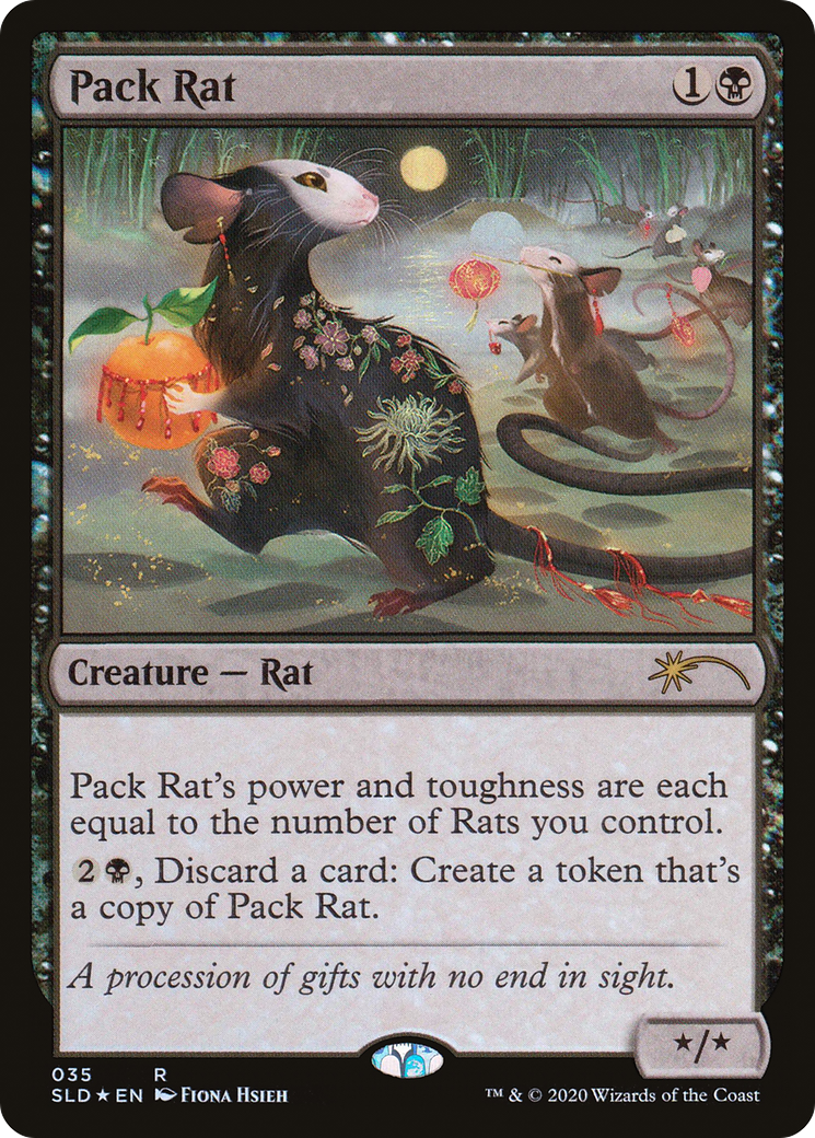 Image of Pack Rat (SLD-035) - Secret Lair Drop Foil