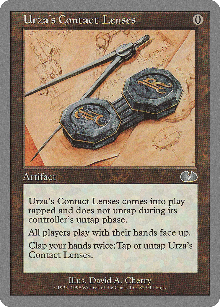 Image of Urza's Contact Lenses (UGL-082) - Unglued
