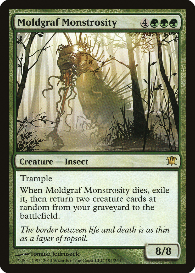 Image of Moldgraf Monstrosity (ISD-194) - Innistrad Foil
