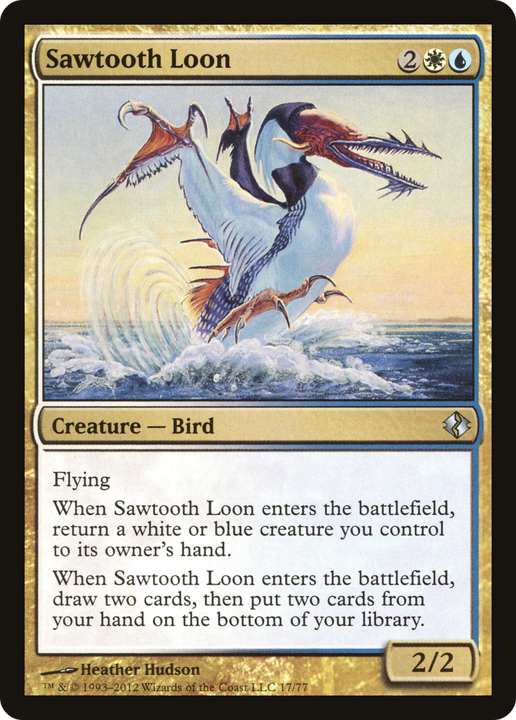 Image of Sawtooth Loon (DDI-017) - Duel Decks: Venser vs. Koth