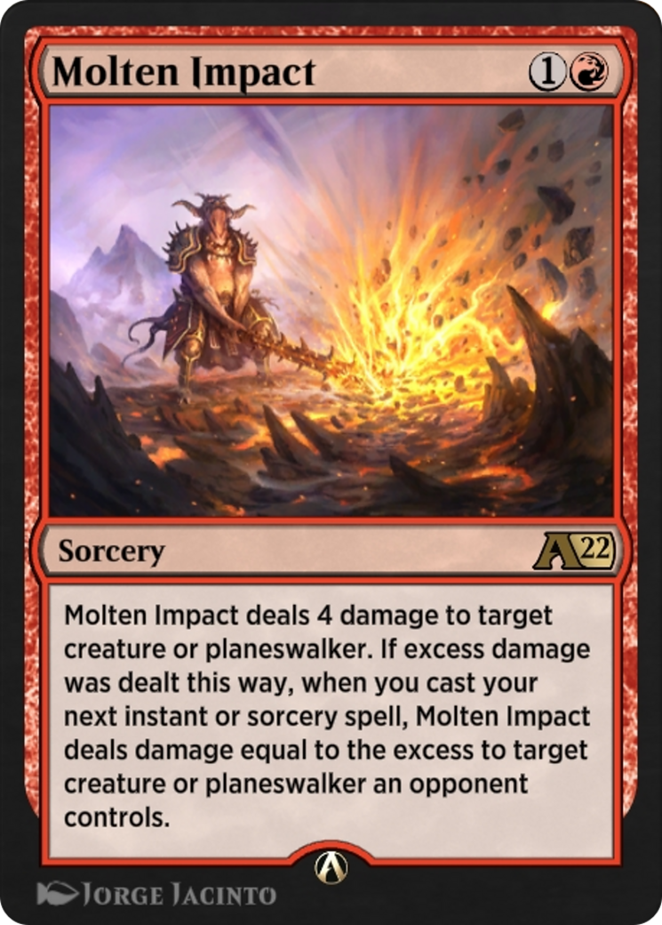 Image of Molten Impact (YNEO-022) - Alchemy: Kamigawa