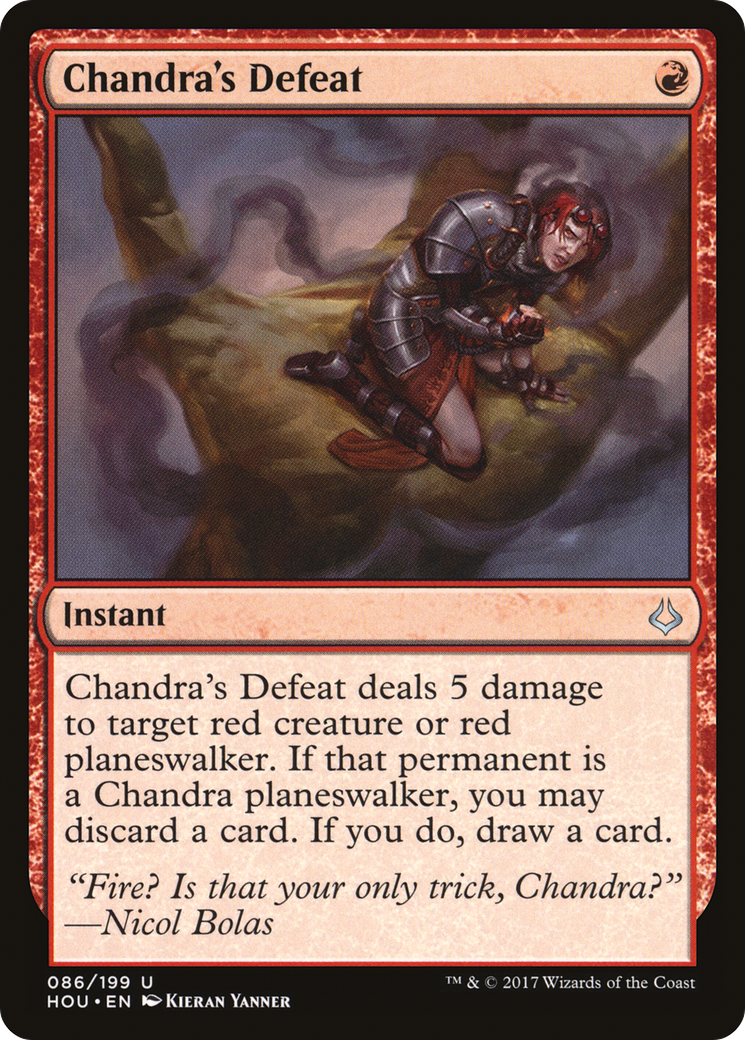 Image of Chandra's Defeat (HOU-086) - Hour of Devastation