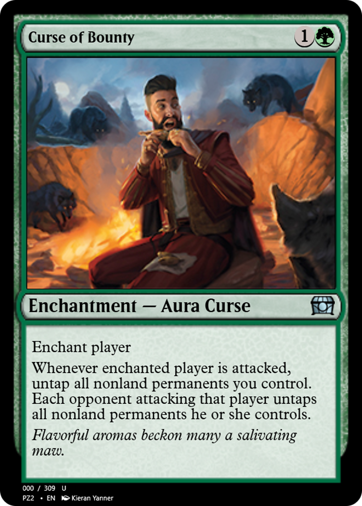 Image of Curse of Bounty (PZ2-65747) - Treasure Chest Foil