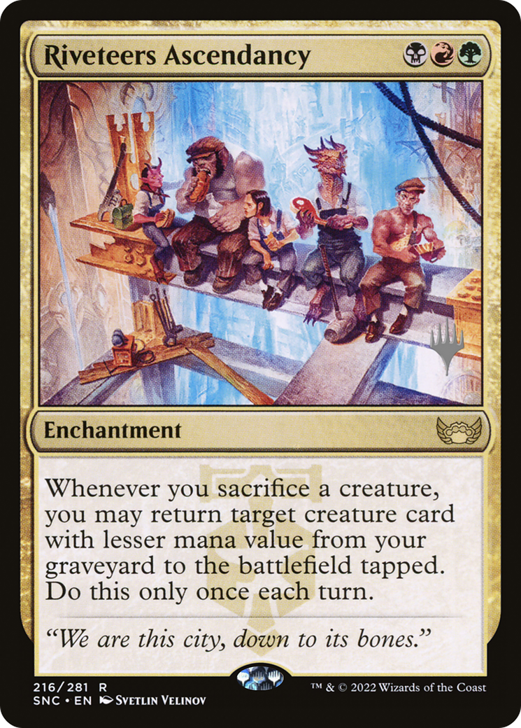 Image of Riveteers Ascendancy (PPSNC-216) - Streets of New Capenna Promos Foil