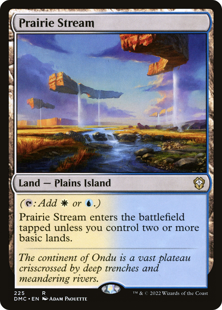 Image of Prairie Stream (DMC-225) - Dominaria United Commander