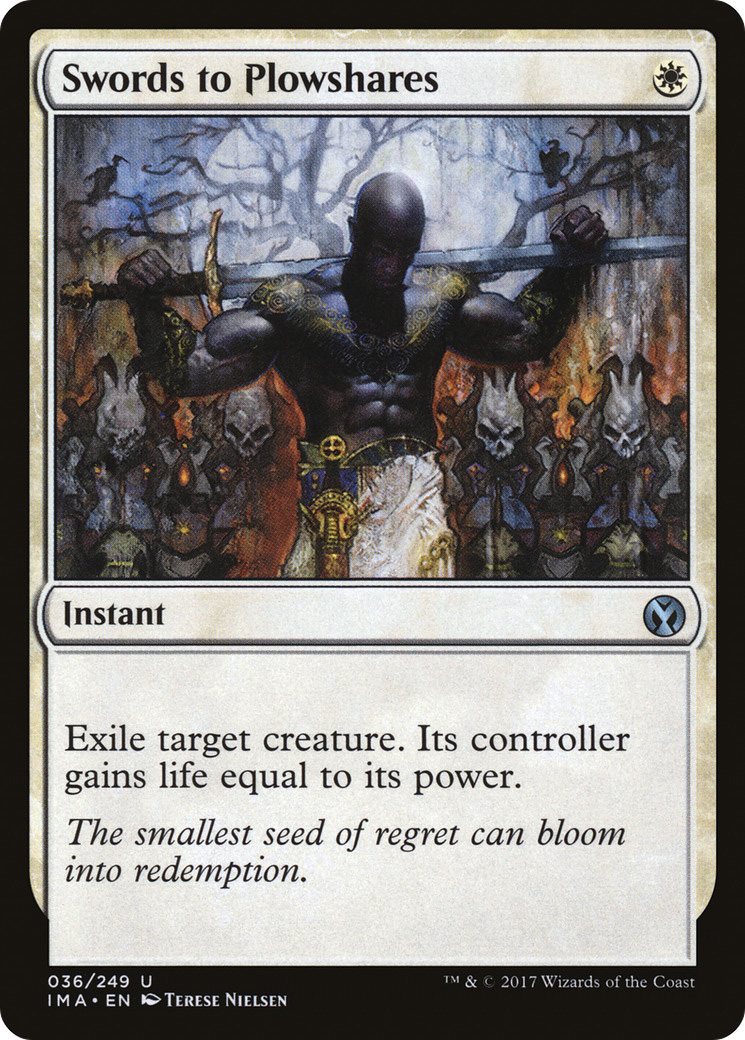 Image of Swords to Plowshares (IMA-036) - Iconic Masters