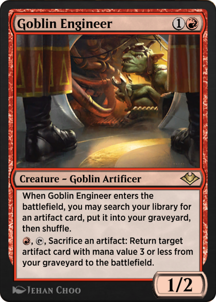 Image of Goblin Engineer (J21-458) - Jumpstart: Historic Horizons