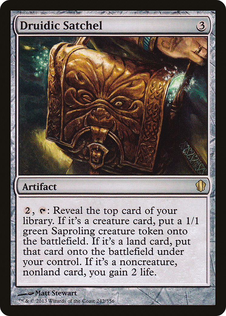 Image of Druidic Satchel (C13-242) - Commander 2013