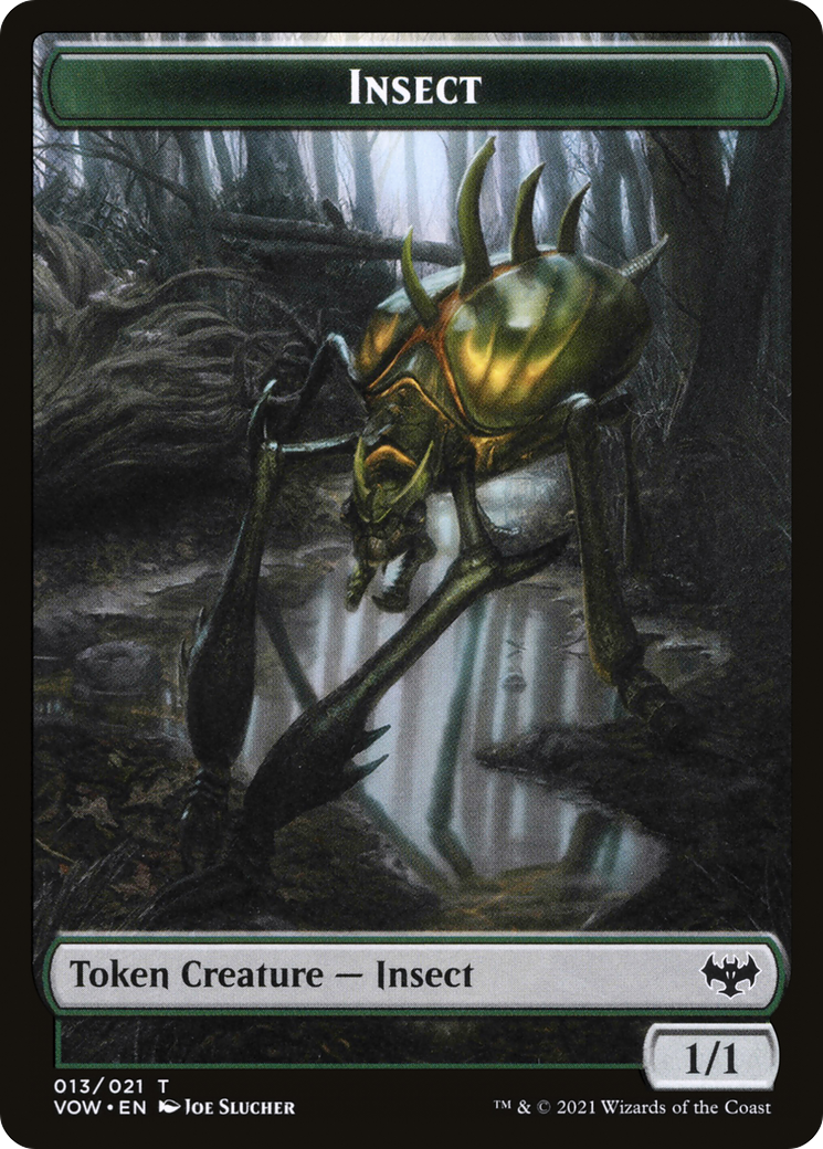 Image of Insect Token (VOW-013) - Innistrad: Crimson Vow Tokens