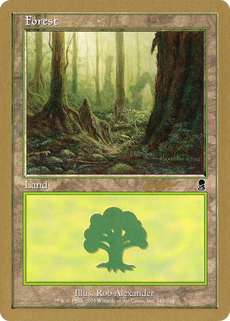 Image of Forest (348) - 2002 Sim Han How (ODY) (WCD-) - World Championship Decks 2002