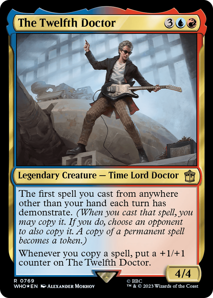 Image of The Twelfth Doctor (Surge Foil) (WHO-769) - Doctor Who Foil