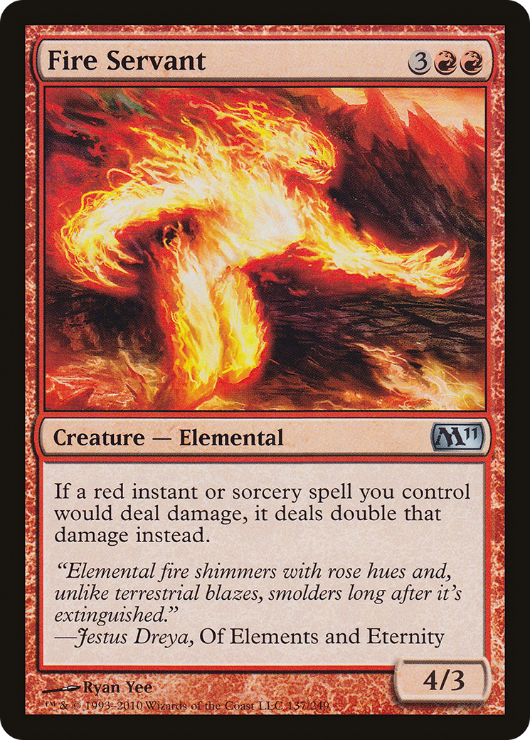Image of Fire Servant (M11-137) - Magic 2011